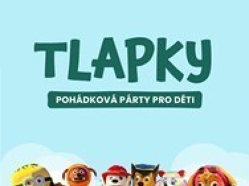 Plakát události TLAPKY V LOUNECH | Pohádková party pro děti