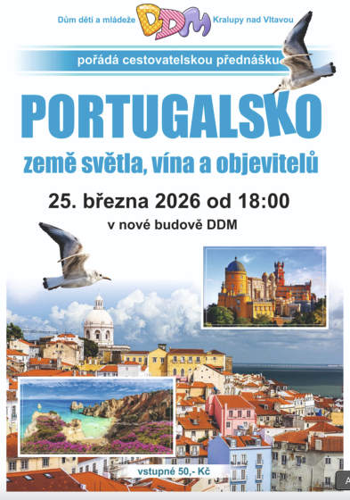 Plakát události Cestovatelská přednáška - Portugalsko