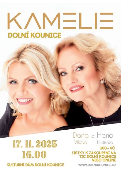 Plakát události Koncert: Kamelie