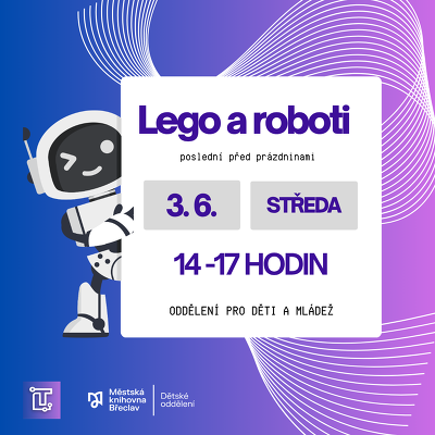 Plakát události Lego a roboti