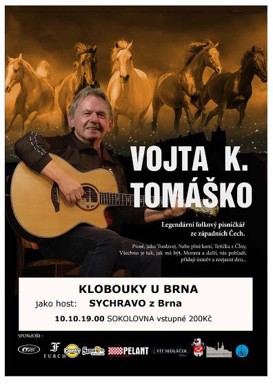 Plakát události Vojta K. Tomáško