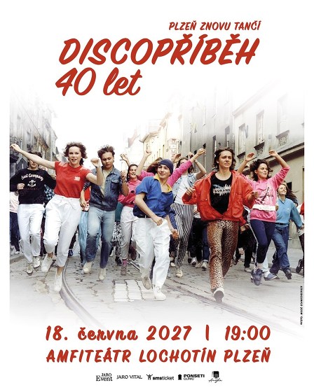 Plakát události Discopříběh 40 let - Plzeň se vrací do osmdesátek!