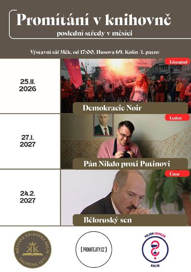 Plakát události Promítání v knihovně
