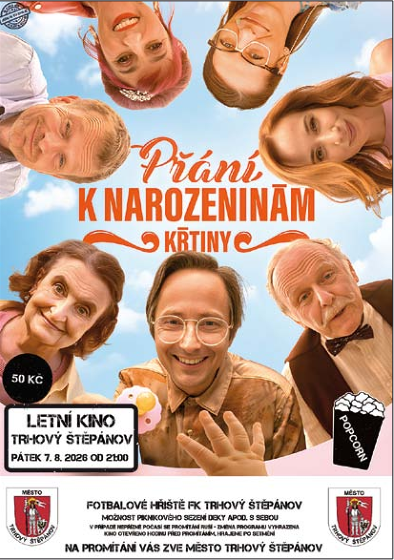 Plakát události Letní kino Trhový Štěpánov