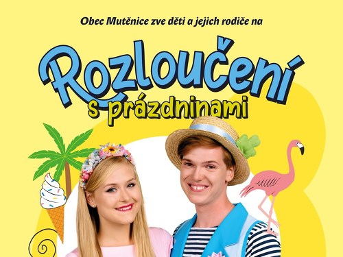 Plakát události Rozloučení s prázdninami se Štístkem a Poupěnkou