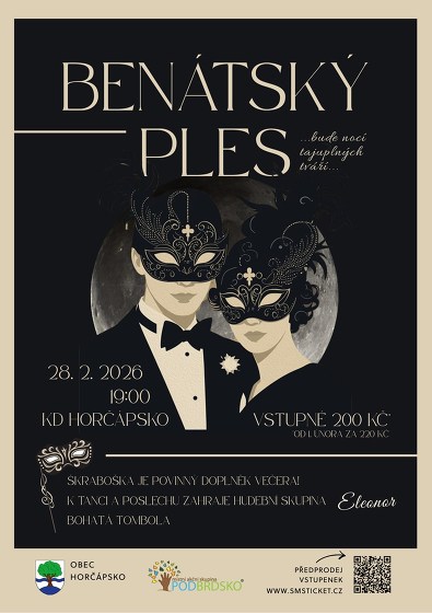 Plakát události Benátský ples