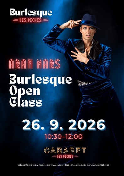 Plakát události Burlesque Open Class