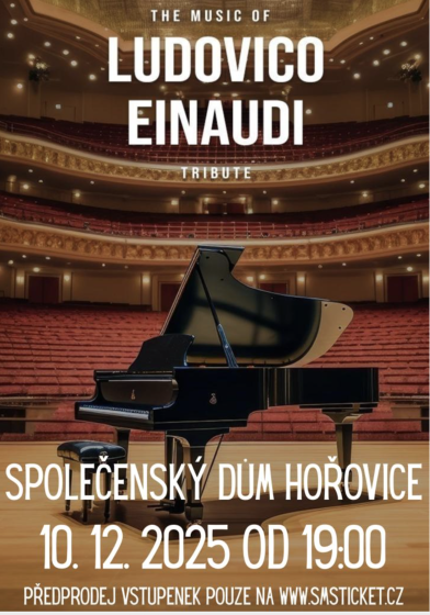 Plakát události Ludovico Einaudi Music