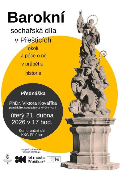 Plakát události Barokní sochařská díla v Přešticích - přednáška