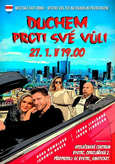 Plakát události Duchem proti své vůli