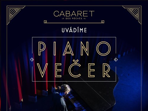 Plakát události PIANO VEČER