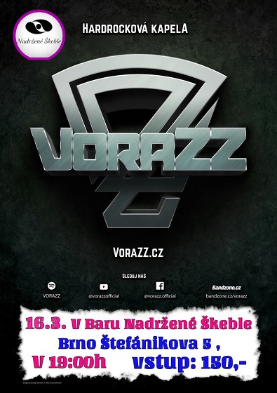 Plakát události Vorazz