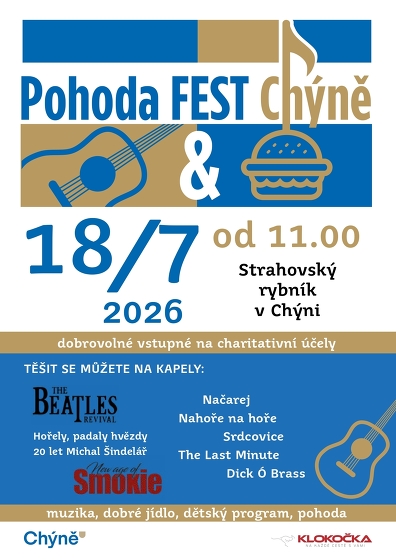 Plakát události Pohoda fest Chýně