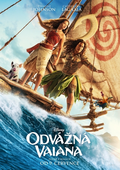 Plakát události Odvážná Vaiana