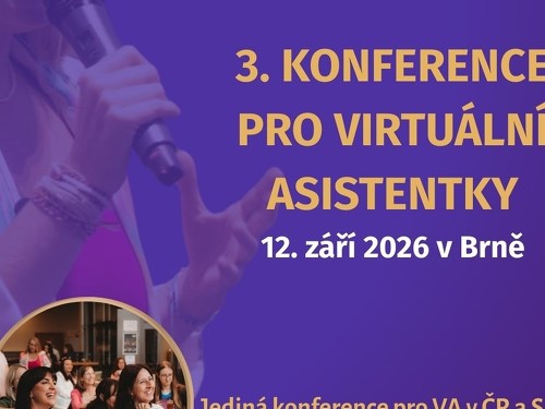 Plakát události Konference pro virtuální asistentky