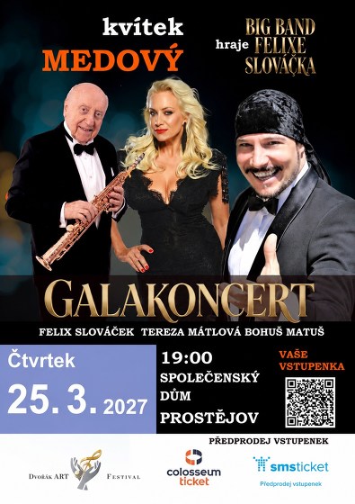 Plakát události Kvítek medový s Felixem Slováčkem