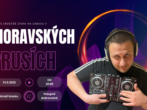 Plakát události Zábava Moravské Prusy