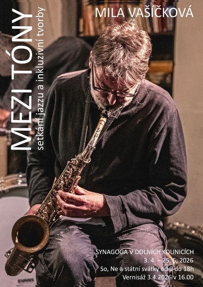 Plakát události Výstava M. Vašíčkové v dolnokounické synagoze