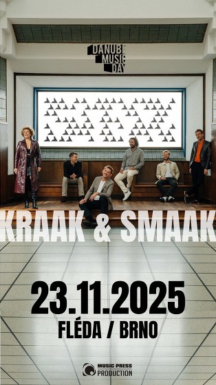 Plakát události Kraak & Smaak (LIVE): Danube Music Day 2025