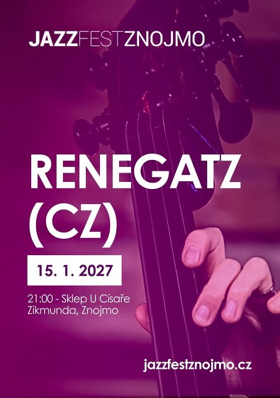 Plakát události Jazzový víkend v klubech: Renegatz (CZ)