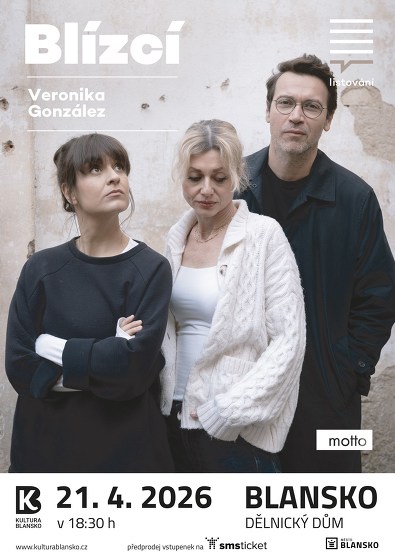 Plakát události LiStOVáNí.cz: Blízcí