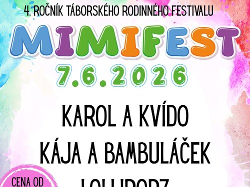 Plakát události 4. ročník MIMIFest