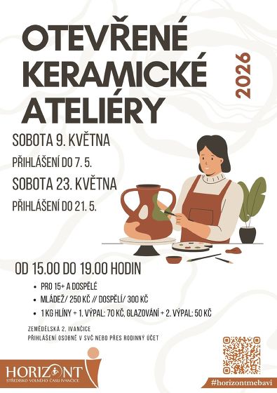 Plakát události Otevřené keramické ateliéry květen26