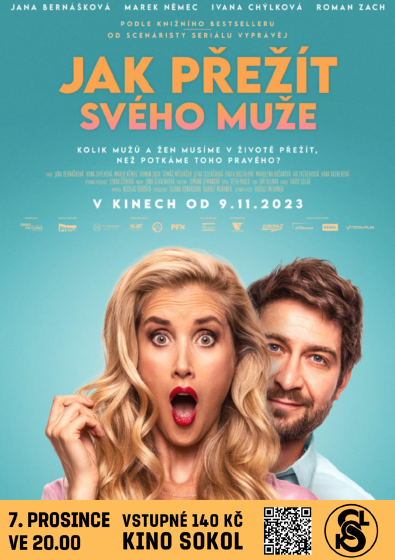 Plakát události Kino Sokol: Jak přežít svého muže