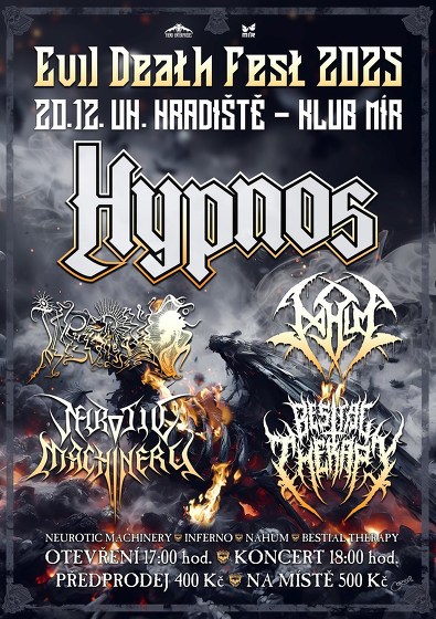 Plakát události Evil Death Fest 2025