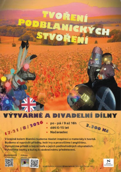 Plakát události Tvoření podblanických stvoření