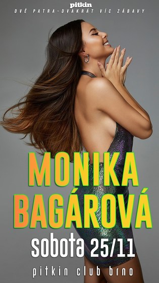 Plakát události Monika Bagárová v Brně