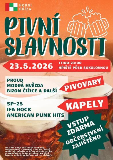 Plakát události Pivní slavnosti
