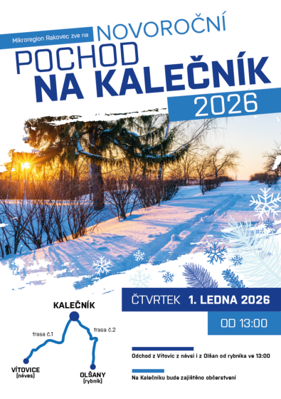Plakát události Novoroční pochod na Kalečník