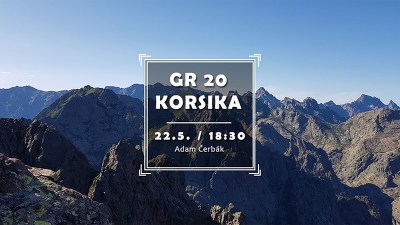 Plakát události GR20 Korsika