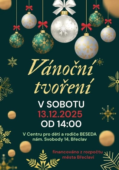 Plakát události Vánoční tvoření