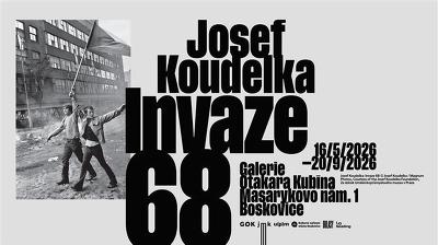 Plakát události Josef Koudelka - INVAZE 68/ vernisáž, Boskovice