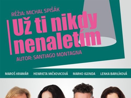 Plakát události Už ti nikdy nenaletím | Třebíč