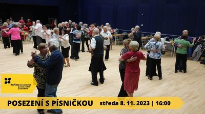 Plakát události Posezení s písničkou