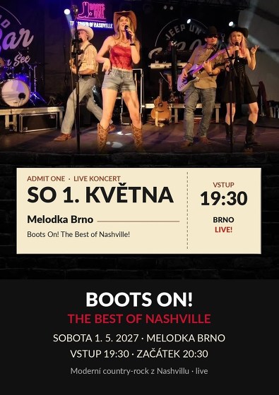 Plakát události Boots On! The Best Of Nashville (AT)