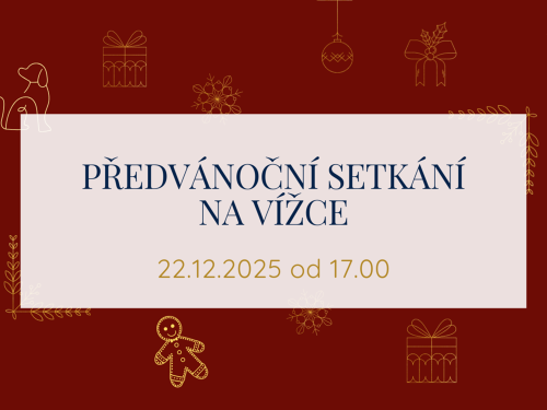 Plakát události Předvánoční setkání na vížce