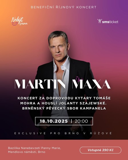 Plakát události Benefiční říjnový koncert