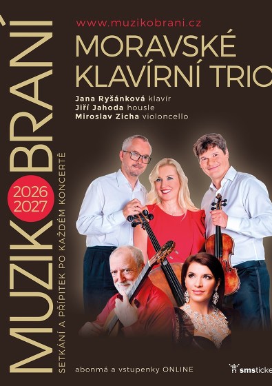 Plakát události Koncertní cyklus Muzikobraní Moravského klavírního tria (6 koncertů)