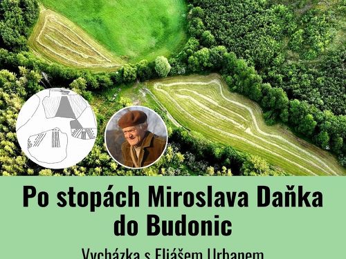 Plakát události Po stopách Miroslava Daňka do Budonic