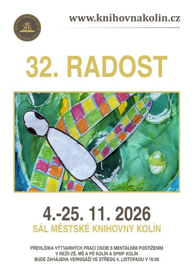 Plakát události Výstava výtvarných prací: 32. Radost