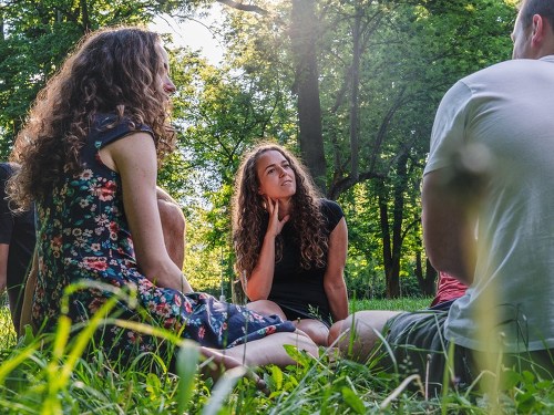 Plakát události Smysluplné rozhovory v Brně