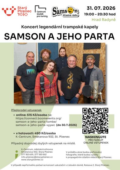 Plakát události Samson a jeho parta