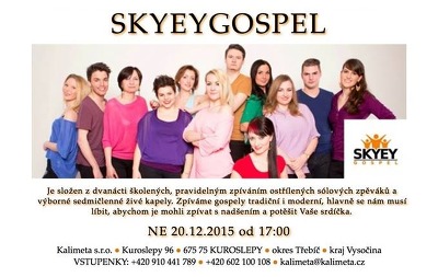 Plakát události Skyeygospel