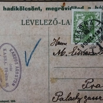 Dopisy prošlé poštou do roku 1955 odkoupím hotově za katalogové ceny