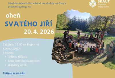 Plakát události Oheň svatého j´Jiří