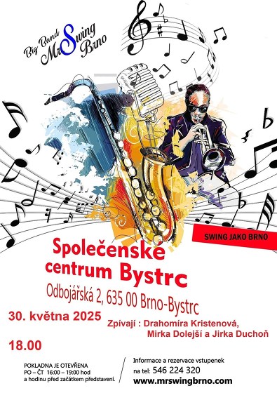 Plakát události Mr. Swing